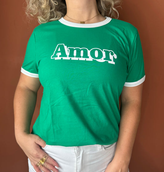Tee-Shirt Vert AMANDE