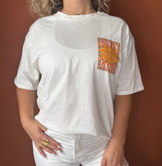 Tee-Shirt Blanc HÉLIA