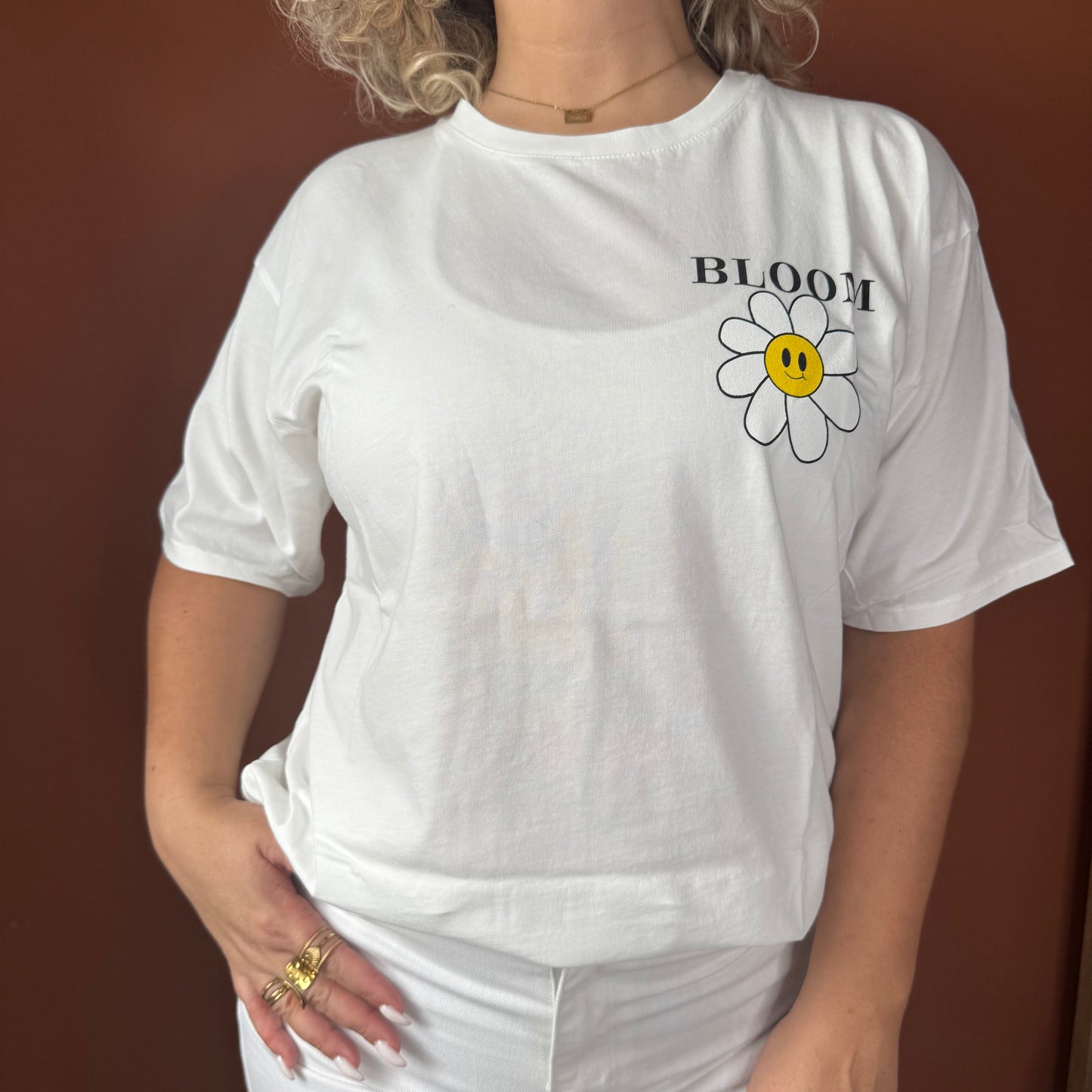 Tee-Shirt Blanc EGLANTINE